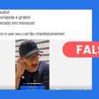 É falso que Ratinho tenha gravado vídeo para divulgar cartão de crédito 'Blue Bird'