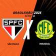 São Paulo x Mirassol: onde assistir, escalações e arbitragem