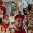 Onde está Virginia? Sozinho, Zé Felipe mostra jantar com os filhos e as babás