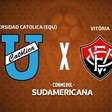 Universidad Católica-ECU x Vitória, AO VIVO, com a Voz do Esporte, às 20h
