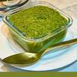 Molho pesto sem queijo cremoso: com truque para ficar verde