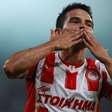 Saviola abre o placar para o Olympiacos contra o Skoda Xanthi