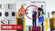 Emmanuel Macron leva empurrão da esposa no rosto