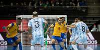 Brasil ficou pelo caminho ao perder para a Argentina na semifinal (Foto: Thaís Magalhães/CBF)  Foto: Lance!