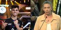 Nobru foi um dos gamers profissionais que reagiu aos comentários de Ana Moser  Foto: Montagem/Reprodução