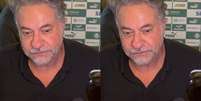 Julio Casares fala após derrota para o Palmeiras  Foto: Raul Godoy/Terra