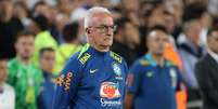 Dorival Jr na partida entre Brasil e Argentina nas Eliminatórias da Copa  Foto: Daniel Jayo/Getty Images