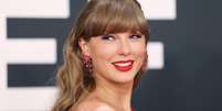 Taylor Swift é a 'primeira escolha' do Barcelona para estampar camisas em clássico contra Real Madrid  Foto: Reprodução/Getty Images