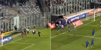 Confusão termina em mortes e adia partida entre Colo-Colo e Fortaleza  Foto: Reprodução/X @OC_Libertadores