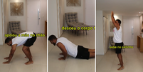 Exercício pro corpo todo: veja o jeito certo de fazer burpee  Foto: Reprodução/Instagram