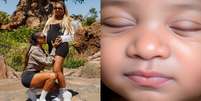Ludmilla e Brunna fazem 'super ultrassom' para ver rosto de filha  Foto: Reprodução/Instagram / Famosos e Celebridades