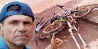 Ambientalista nato, nascido na zona rural, Valdemir Dias Martins, de Campo Grande (MS), reforma e doa bicicletas.  Foto: Arquivo pessoal