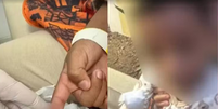 O menino foi atacado por piranhas assim que entrou no rio, segundo a família  Foto: Reprodução/TV Sudoeste