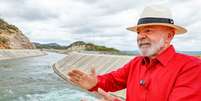 SALGUEIRO PE NACIONAL LULA TRANSPOSICAO RIO SAO FRANCISCO SITIO NEGREIROS 28.05.2025 - Presidente da Republica, Luiz Inacio Lula da Silva, durante visita v? estacao de bombeamento da EBI-3, no Sitio Negreiros. Salgueiro - PE.Foto: Ricardo Stuckert / Presidencia da Republica  Foto: Ricardo Stuckert / Presidencia da Republica / Estadão