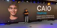 Caio Temponi foi reconhecido como uma das 100 crianças prodígios do mundo na categoria "Inteligência e memória - QI Foto: Arquivo pessoal