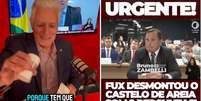 Deputado federal petista Rogério Correia postou vídeo comendo pipoca e vendo inquérito; bolsonarista Bruno Zambelli separa momento pergunta de Fux como momento que poderia salvar Bolsnaor e outros réus. Foto: Reprodução/@rogeriocorreia_ via Instagram e Reprodução/@brunozambelli.sp via Instagram / Estadão