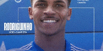 Rodriguinho é meio-campista e foi contratado pelo Cruzeiro em dezembro de 2024 Foto: Divulgação/Cruzeiro / Gávea News