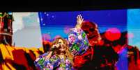 Elba Ramalho se apresentou no São João de Campina Grande na noite de segunda-feira, 23  Foto: Thallys Andrade e Natasha Leoni/ Arte Produções / Thallys Andrade e Natasha Leoni/ Arte Produções