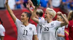 Lateral apoia Rapinoe contra Trump: "Não merece respeito"