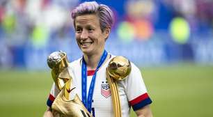 Rapinoe é eleita a melhor da Copa do Mundo e quebra recorde