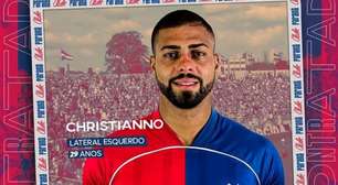 Ex-Vasco, lateral esquerdo Christianno é apresentado no Paraná