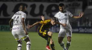 Santos fica na frente duas vezes, mas cede empate ao Novorizontino