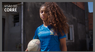 Jovem sobre ser jogadora profissional: "melhor sonhar grande"