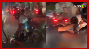 Motorista joga carro para cima de torcedores que comemoravam título do São Paulo no Ceará