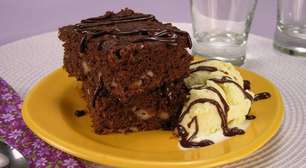 Falso brownie com castanha: irresistível e surpreendente