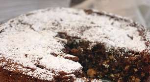 Bolo de chocolate úmido sem farinha: receita italiana fácil