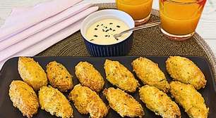 Bolinhos de arroz sem trigo na Airfryer: crocantes sem culpa