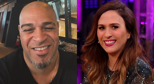 Tatá Werneck esclarece motivo de Adriano Imperador abandonar gravação na Globo: 'Acabou demorando'