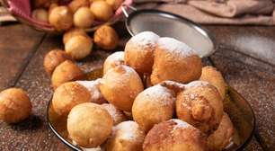 7 receitas de bolinho de chuva para as tardes frias