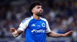 Gabigol é líder de participações a gol na temporada pelo Cruzeiro