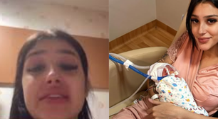 Com a filha na UTI, Bia Miranda quase capota o carro em manobra arriscada: 'Causa acidente'