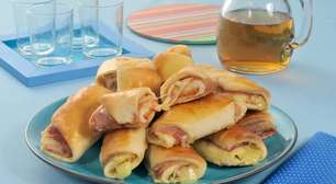 Joelho de presunto e queijo: a receita do clássico enroladinho!