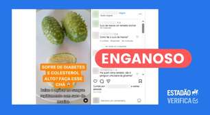 Suco de maxixe não trata diabetes, ao contrário do que afirma vídeo