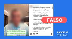 Acordo sobre pandemias da OMS não isenta responsabilidade de fabricantes de vacinas