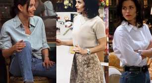 20 anos após fim de 'Friends', Mônica Geller mantém seu legado fashion: 20 fotos dos looks icônicos de Courtney Cox na série