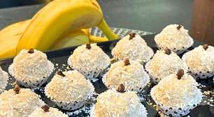 Beijinho de banana fácil - sem leite condensado e sem açúcar