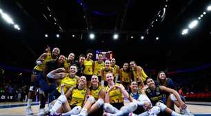 Números de Brasil 3 x 1 Bélgica pela VNL-25