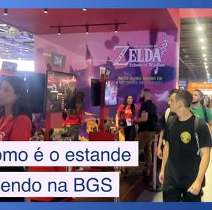 Vídeo: veja como é o estande da Nintendo na BGS 2024