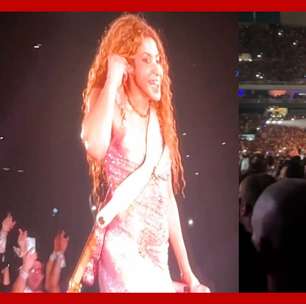 Fãs de Shakira xingam Piqué após discurso motivacional da cantora em show no RJ