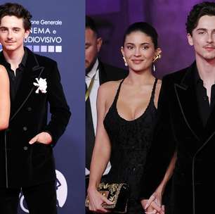 Juntinhos! Kylie Jenner e Timothée Chalamet surgem pela primeira vez juntos em red carpet