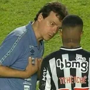 Agora no Vasco, Diniz reencontra Tchê Tchê após relação conturbada do passado