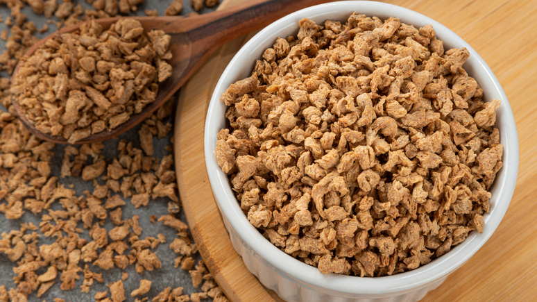 Proteína texturizada de soja