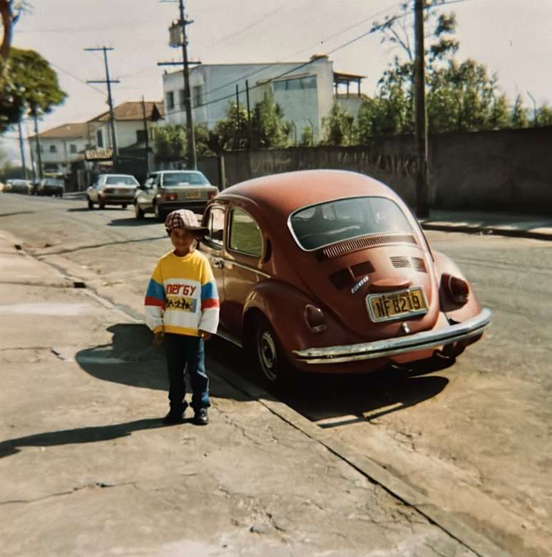 Jean Cabral no Jabaquara, onde nasceu na década de 1980. Mudaria para a Chácara Santo Antônio, também na zona sul.