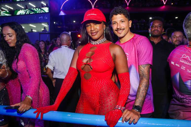 Iza e Yuri Lima curtem juntos a Sapucaí