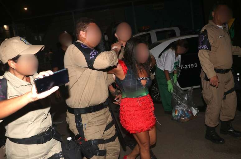 Mulher foi preso por lesão corporal na Sapucaí