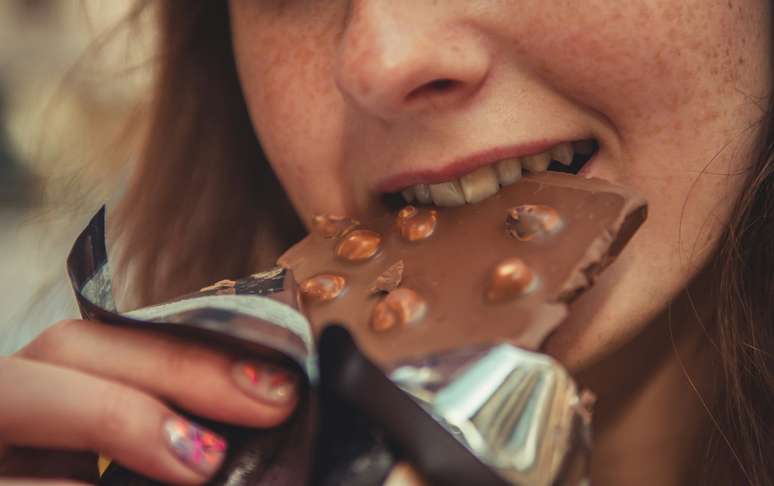 comer chocolate sem culpa